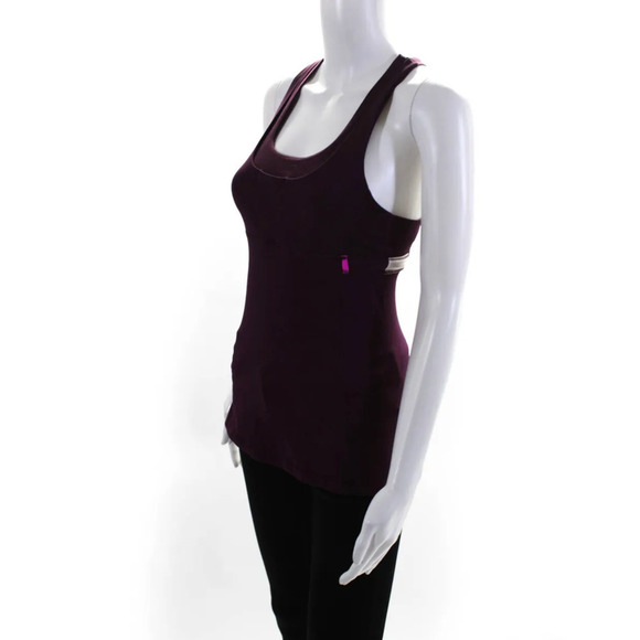 Lululemon Run Bra Tank 4 Plum NWOT - Picture 11 of 14